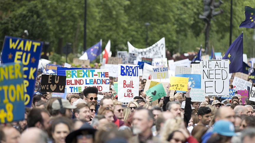 'Brexit'-protestosu