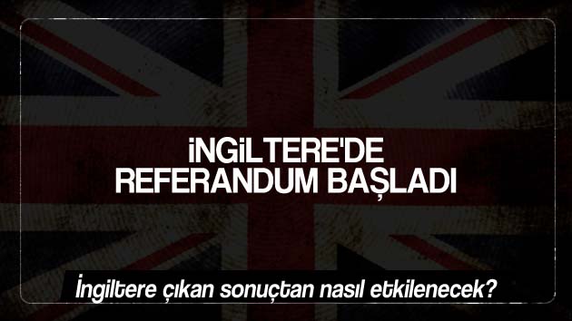 İngiltere’de referandum başladı!