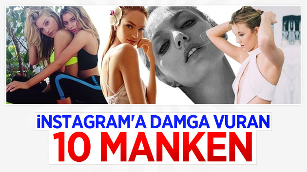 İnstagram’a damga vuran 10 manken