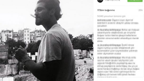 Instagram’a yüklediği fotoğraf Çağatay Ulusoy’un başını yaktı