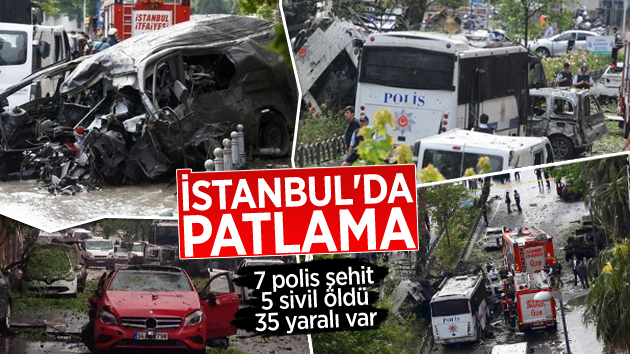 İstanbul’da bombalı saldırı