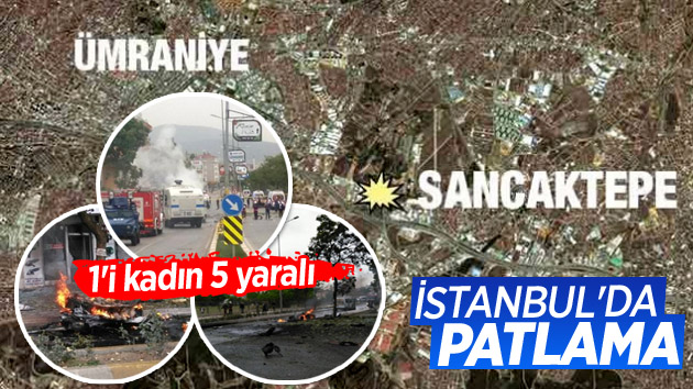 İstanbul’da korkutan patlama!