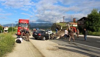 Kastamonu’da Feci Kaza: 2 ölü,2 yaralı