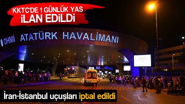 KKTC’de 1 günlük yas ilan edildi