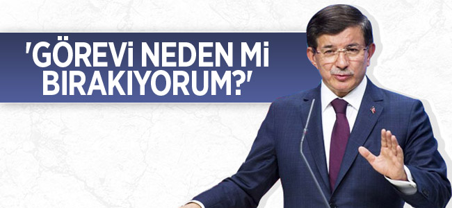Kritik MYK toplantısı sonrası Davutoğlu’ndan ilk açıklama geldi