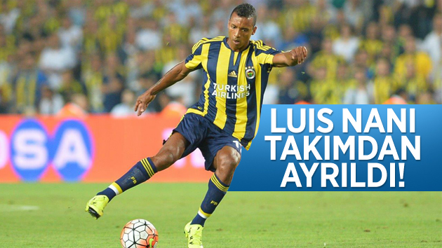 Luis Nani, Fenerbahçe’ye veda etti