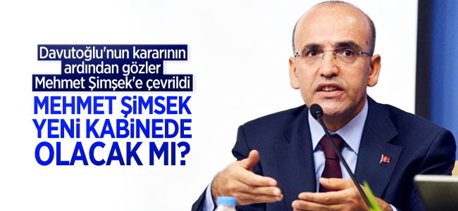 Mehmet Şimşek yeni kabinede olacak mı?