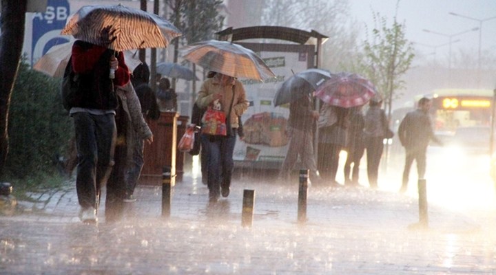 Meteoroloji’den Yağış Uyarısı