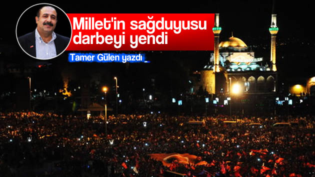 Millet’in sağduyusu darbeyi yendi