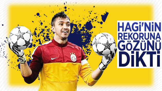 Muslera, Hagi’nin Rekoruna Gözünü Dikti