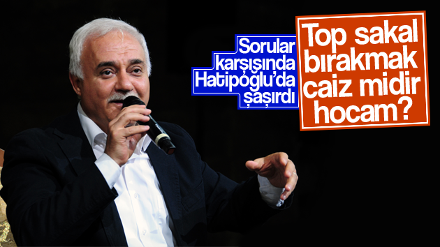 Nihat Hatipoğlu’na öyle sorular sordular ki…