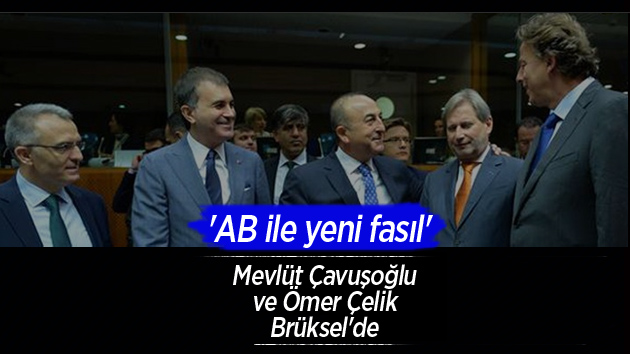 Çelik: “AB ile tüm müzakerelerde ilerleme kaydediyoruz”