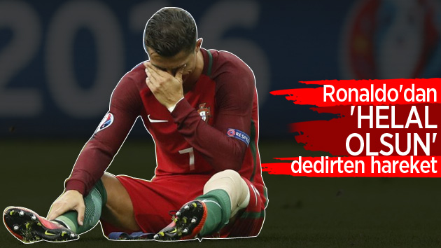 Ronaldo’dan ‘Helal Olsun’ dedirten hareket