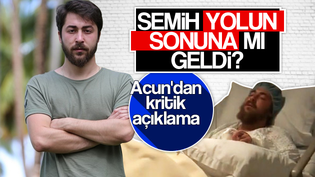 Semih Öztürk’ün son durumu! Survivor’a devam edebilecek mi?