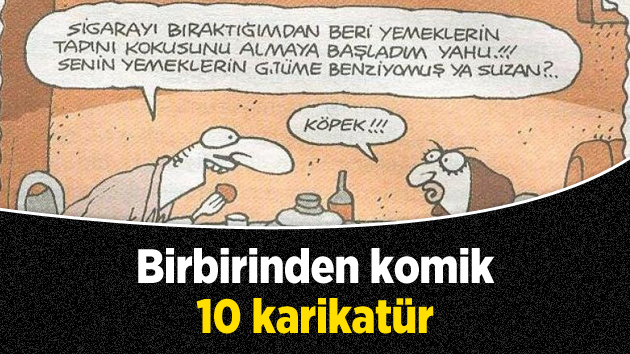 Sigara ile ilgili 10 komik karikatür