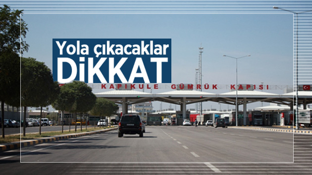 Sıla yoluna çıkacaklar dikkat!