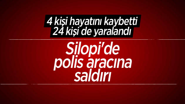 Silopi’de polis aracına saldırı!