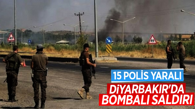 Diyarbakır’da bombalı saldırı!