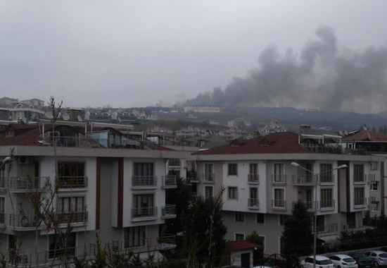 Son Dakika! İstanbul’da helikopter düştü..