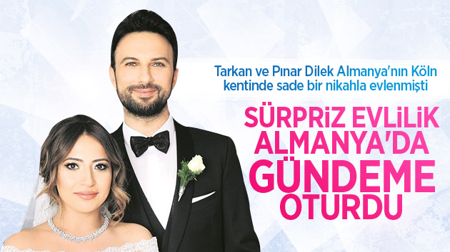 Mega Star Tarkan’ın Evliliği Almanya’nın Gündeminde