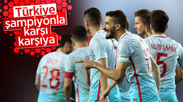 Türkiye, son şampiyon İspanya ile karşı karşıya