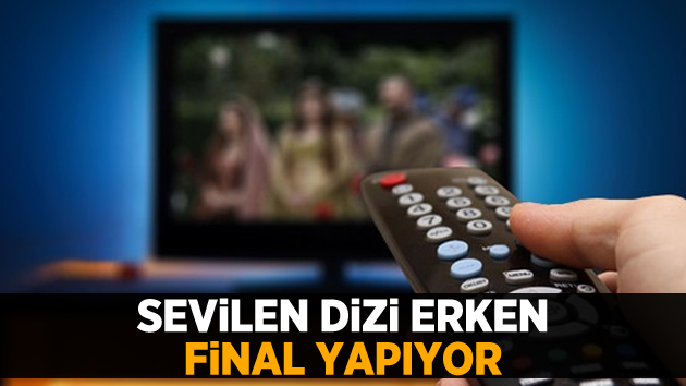 Yeni dizi erken final yapıyor