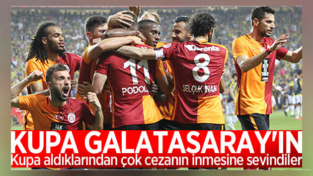 Ziraat Türkiye Kupası’nın sahibi GALATASARAY